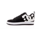Кроссовки женские и мужские DC Shoes Court Graffik Black White / ДС Шуз черные с белым 44 - изображение 3