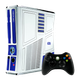 Набор Консоль Microsoft Xbox 360 S Star Wars Limited Edition Freeboot 500GB White Blue + 5 Встроенных Игр Б/У + Геймпад Беспроводной RMC - изображение 1