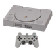 Набор Консоль Sony PlayStation 1 Chip Grey Б/У + Геймпад Проводной DualShock - изображение 1