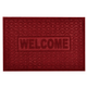 Килимок для дверей Stenson N01576 Welcome 38×58 см Бордовий - зображення 1