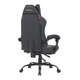 Fantech GC193 - кресло для геймера, эргономичное, ПВХ-кожа, до 130 кг, наклон до 130°, подголовник, поясничная опора, подножка, 17 к - изображение 6