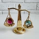 Фигурка со стразами Swarovski Весы 6,5 см 1602604 - изображение 2