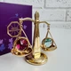 Фигурка со стразами Swarovski Весы 6,5 см 1602604 - изображение 4