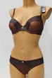 Комплект білизни push-up та бразиліани 9373 Balaloum коричневий 85C/XL - зображення 1