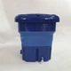 Стиральная машина мини складная портативная 18 л 50Вт Folding Washing Machine, компактная электрическая стиральная машина с отжимом и ручкой для стирки белья, носков, мелких вещей Синяя, WM-2690-Blue - изображение 6