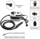 Пароочисник Steam Cleaner 2500 Вт, універсальний парогенератор, ручний відпарювач з насадками, портативний - зображення 3