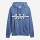 Толстовка на флисе на молнии мужская GAP 940087733 M Синяя (1161612481) - изображение 4