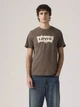 Футболка хлопковая длинная мужская Levi`s 739136538 S Коричневая (1161569054) - изображение 1