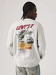 Свитшот на флисе мужской Levi`s 406265769 XL Серый (1161577965) - изображение 3