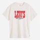 Футболка бавовняна довга чоловіча Levi`s 539371082 2XL Молочна (1161601902) - зображення 5