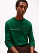 Лонгслів чоловічий Tommy Hilfiger 49796935 M Зелений (1161667500) - зображення 4