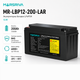 Аккумуляторная батарея MARSRIVA LiFePO4 12.8V/200Ah 2.56kWh для резервного питания (MR-LBP12-200-LAR) - изображение 1