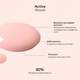 Лечебный лак для ногтей Manucurist Active Smooth 00 полупрозрачный, нюдовый с эффектом CC-полировки - изображение 4