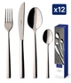 Набор столовых приборов Villeroy & Boch Piemont 48 предметів на 12 персон нержавеющая сталь 18/10 1262649030-12 - изображение 2