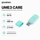 Флеш-память USB GoodRAM UME3-0640CRR11 64GB USB 3.0 антибактериальный Бирюзовый - изображение 1