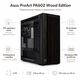 Корпус для ПК Asus ProArt PA602 Mid Tower без БЖ E-ATX Wood Edition Tempered Glass Black (90DC00J0-B09010) - зображення 1