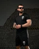 Тактичний мілітарі комплект Gun (Чорний) — дихаюча футболка Coolmax з принтом та тактичні штани - зображення 4