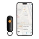 Пошуковий трекер HOCO E99 Flash alarm flashing anti-lost device IOS Black - изображение 5