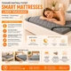 Матрац-топер тонкий Smart Mattresses Linen Massage односпальний 110x190 см - зображення 3