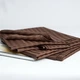 Простирадло Moon&Star Satin Stripe Latte Brown 180х220 см (MS-860000958) - зображення 2