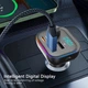 Автомобільний FM-трансмітер автомобильное зарядний пристрій 3.0A 2U 1C Earldom ET-M112 - зображення 6