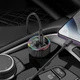 Автомобильный FM-трансмиттер Hoco E82 Guerrero PD30W+QC3.0, черный - изображение 6