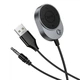Автомобильный Bluetooth аудиоресивер Автомобильный FM-трансмиттер Hoco E150 Path ресивер с кабелем, серый - изображение 6