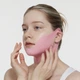 Гидрогелевая лифтинг-маска для контура лица ROUND LAB Camellia Deep Collagen V Lifting Gel Mask 1 шт - 35 мл - изображение 3