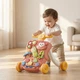 Ходунки детские Sobebear YL 622/02 телефон, звук, музыка, звуки животных, шестерни, пальчиковые игры, сортер, регулировка высоты Коралловый - изображение 3