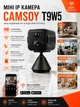 Мини IP камера CAMSOY T9W5 New Wi-Fi разъем Type-C Беспроводная для видеонаблюдения Маленькая видеокамера датчиком движения 554136726 - изображение 2