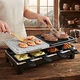 Електрогриль Cheese Grill Machine R.5425 RAF 1500 Вт з антипригарним покриттям відкритий гриль для барбекю та приготування шашлику електрогриль для дому компактний готує швидко електрогриль з регулятором температури - зображення 1