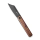 Ніж складаний SENCUT Bronte, замок Linerlock, лезо Plain Black Stonewashed 9Cr18MoV, руківя Cuibourtia Wood, Китай, SA08E - зображення 1