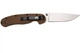 Ніж складаний Ontario Knife RAT I Linerlock, лезо Plain Satin AUS-8, руківя Coyote Brown GFN, Тайвань, ON8848CB - зображення 3