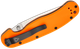 Ніж складаний Ontario Knife RAT I Linerlock, лезо Plain Satin D2, руківя Orange GFN, Тайвань, ON8867OR - изображение 7