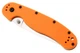 Ніж складаний Ontario Knife RAT I Linerlock, лезо Plain Satin D2, руківя Orange GFN, Тайвань, ON8867OR - изображение 8