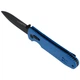 Ніж складаний SOG Pentagon XR LTE, замок XR Lock, лезо Plain Black TiNi CRYO CTS-XHP, руківя Blue G10, Тайвань, 12-61-06-57 - изображение 5