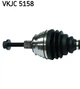 Приводний вал SKF VKJC 5158 Volkswagen Transporter 701407271AB, 701407271B, 701407271BX - изображение 2