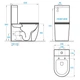 Унитаз-компакт Koller Pool Round Smart с сиденьем Soft-close RN-0630-RQ-C - изображение 4