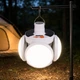 Аккумуляторная кемпинговая LED лампа JG Solar BL-2029 с солнечной панелью, крючком и 5 режимами - изображение 1