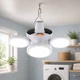 Аккумуляторная кемпинговая LED лампа JG Solar BL-2029 с солнечной панелью, крючком и 5 режимами - изображение 10