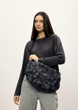 Жіноча сумка Sambag HOBO Bag-glove з внутрішніми кишенями та утепленими боковими кишенями з тканини з принтом "Blossom" - зображення 4