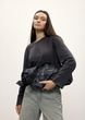Жіноча сумка Sambag HOBO Bag-glove з внутрішніми кишенями та утепленими боковими кишенями з тканини з принтом "Blossom" - зображення 8