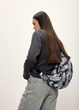 Жіноча сумка Sambag HOBO Bag-glove з внутрішніми кишенями та утепленими боковими кишенями з тканини з принтом "Palm" - зображення 3
