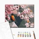 Преміум картина за номерами Brushme Снігур та сакура 40x50 BS52216 - изображение 2
