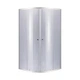 Душевая кабина Lidz Latwa SC90x90.SAT.LOW.GR, стекло тонированное 4 мм без поддона, форма четверть круга - изображение 1