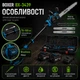 Акумуляторна ланцюгова пила BOXER BX-3439 висоторіз телескопічний безщітковий садовий для обрізання дерев гілок сучків кронування заготівлі дров роботи на висоті 48 В 5 А·год шина 30 см штанга 70 100 см автозмащення 2 батареї кейс - зображення 4