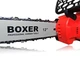 Аккумуляторная цепная пила BOXER BX-3312 электропила бесщеточная беспроводная садовая для обрезки деревьев веток распиливания бревен пиломатериалов заготовки дров строительных хозяйственных работ 1850 Вт 24 В 6 А·ч шина 30 см скорость 5 м с автосмазка - изображение 7