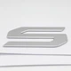 Эмблема надпись SantaFe Hyundai 96,7*3,2 см алюминий, хром, матовый - изображение 4