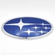 Эмблема логотип Subaru 15,5*8,0 см 93033SG001 ABS, хром+синий - изображение 2