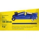 Домкрат Iron Hand IH-135335DP, подкатный, гидравлический, 2т, min 135мм, max 335мм (IH-135335DP) - изображение 7